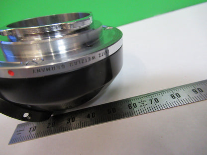 DOME PRISM HEAD POL ERNST LEITZ GERMANY MICROSCOPE PART AS PICTURED &R2-A-56
