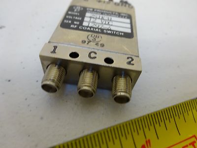 RF MICROWAVE FREQUENCY PART COAXIAL SWITCH DB PRODUCTS 2S1K31 AS IS BIN#P4-B-45