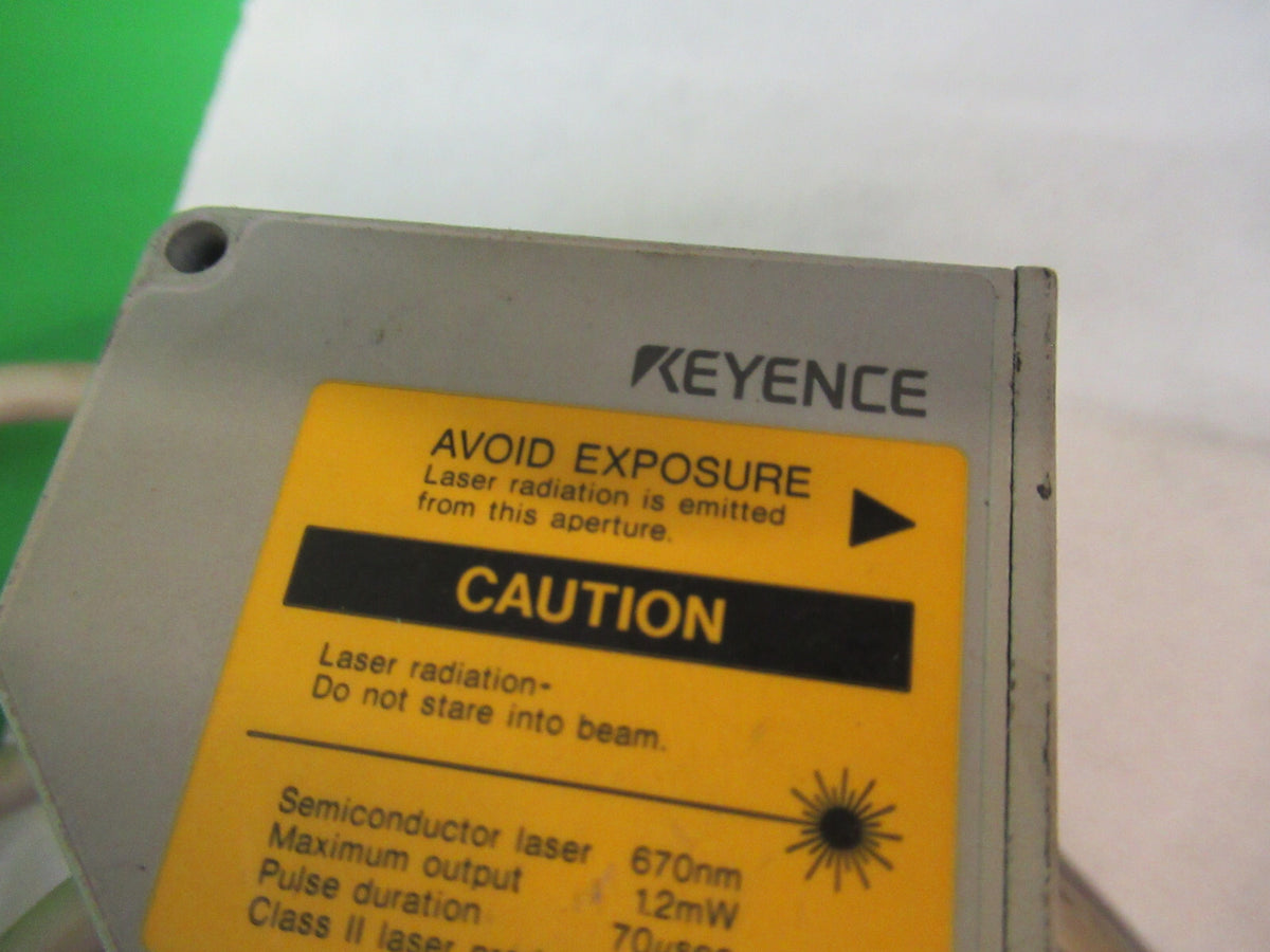 KEYENCE BL-500 LASER POSITIONING SENSOR AS PICTURED S1-B-51