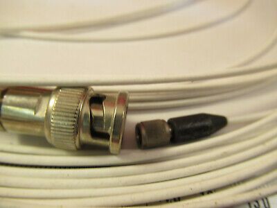 PCB PIEZOTRONICS CABLE 002C50 BNC 10-32 ACCELEROMETER SENSOR AS PICTURED 12-B-07