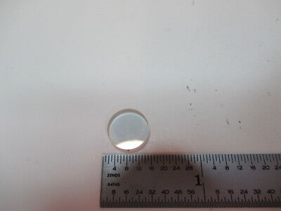 OPTICAL MIL SPEC COATED FLAT LENS LASER OPTICS AS PICTURED &FT-5-34