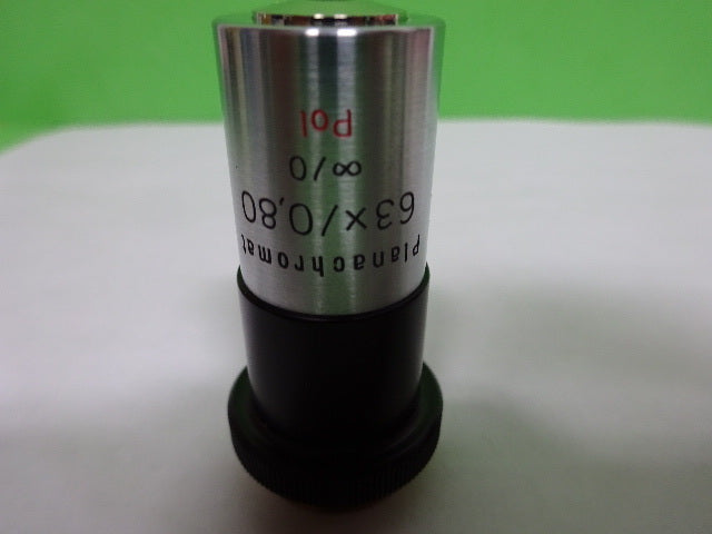MIKROSKOPTEIL ZEISS DEUTSCHLAND POLMI OBJEKTIV 63X POL OPTICS AS IS #AQ-04