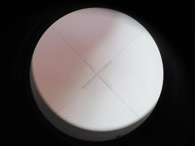 Olympus Japan Eyepiece WH10X-H/22 + Reticle Microscope Part
