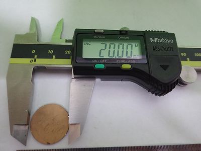 Langatate Lgt Single Crystal Blank Gold Plated Piezoelectric