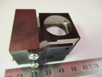 Optical Glass Prism Olympus Japan Head Microscope Part Optics AS Pic