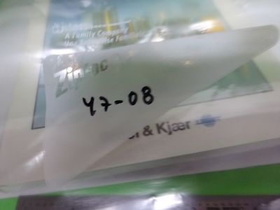 Book Brüel & Kjær Piezoelectric Accelerometers Vibration Amplifier BIN#Y7-08 8305