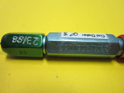 LOT 4 EA METROLOGY INSPECTION GO NO-GO STANDARDS BIN#27-22