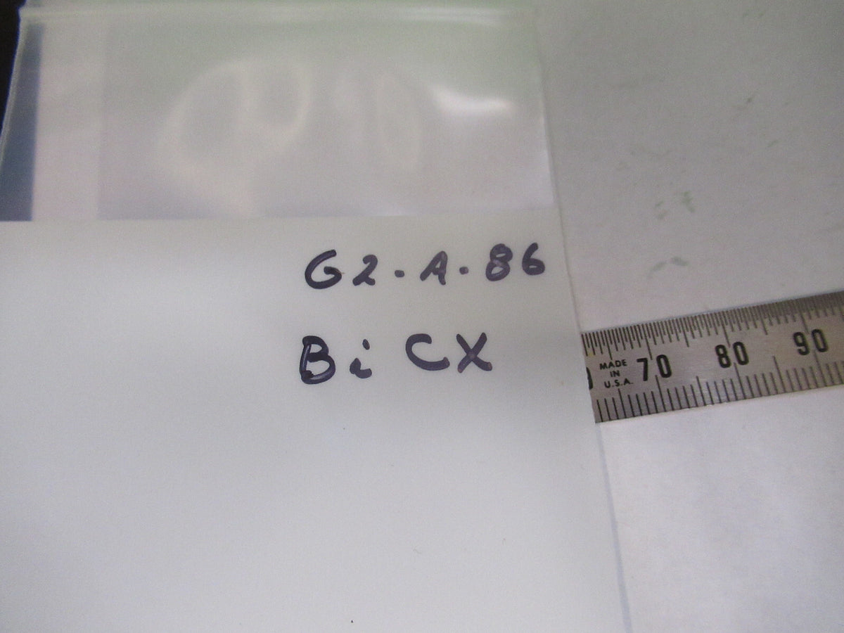 Nikon Japan Glass Lens Bi Convex Optics Microscope Part