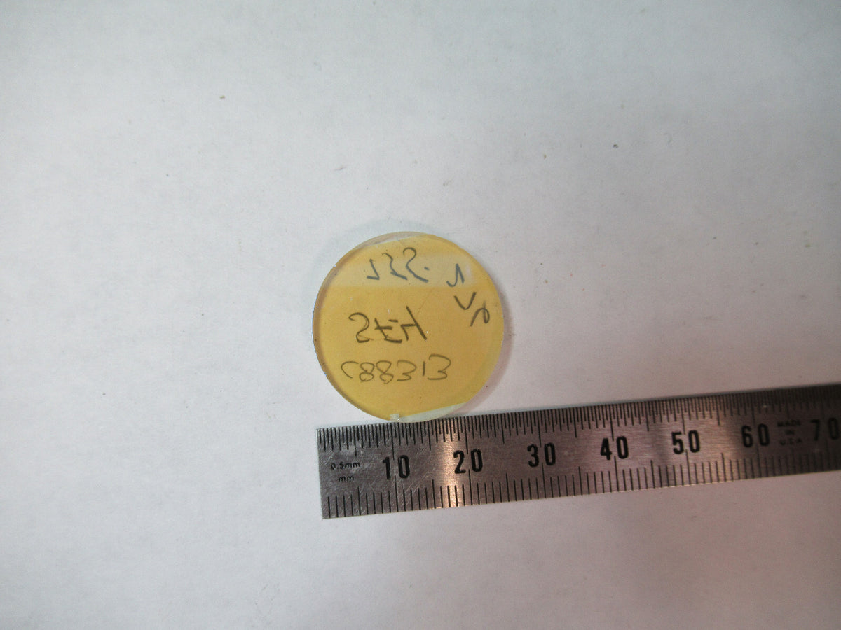 OPTICAL COATED SF-4GLASS PLATE FILTER PRO LASER OPTICS AS PICTURED X6-A-135