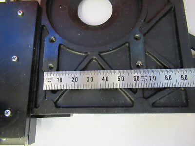 SUPERB BAUSCH LOMB XY STAGE TABLE PERFECT MICROSCOPE PART AS PICTURED &8Z-A-65