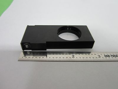 Microscope Part Slide Filter M + Reticle Ruler Optics