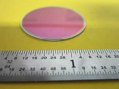 OPTICAL COATED SAPPHIRE WAFER WINDOW ?? LASER OPTICS BIN#28-09