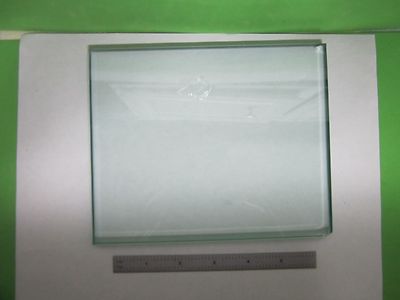 MIKROSKOPTEIL GROSSE GLASPLATTE PROBENTABELLE [Chips an den Ecken] BIN#S8-01