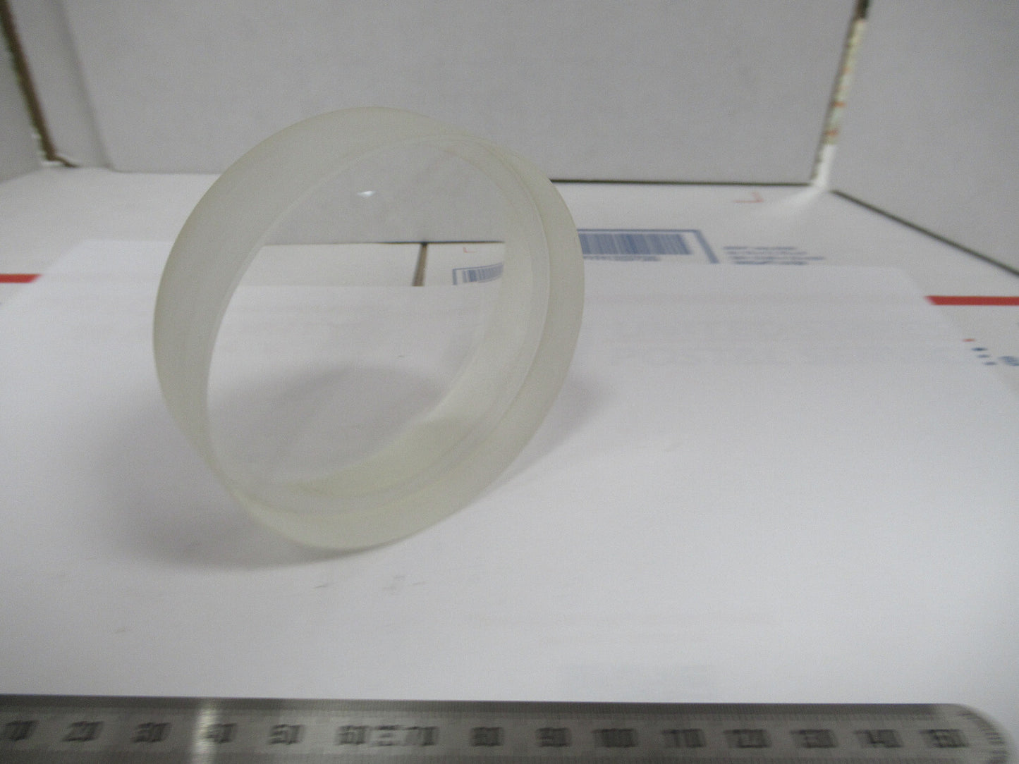 OPTICAL THICK GLASS LENS PLANO-CONCAVE PL-CC LASER OPTICS AS PICTURED W1-A-60