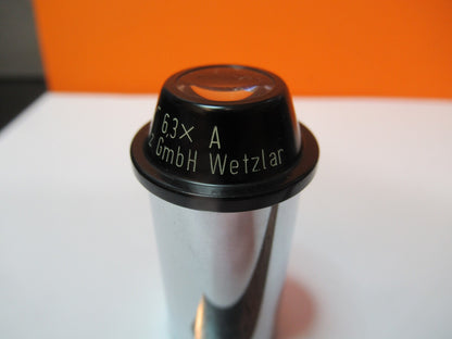 RARE ERNST LEITZ EYEPIECE 6.3X OPTICS MICROSCOPE PART AS PICTURED &A2-A-10