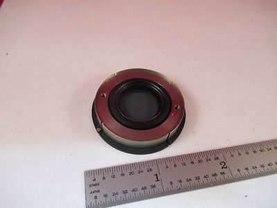VICKERS ENGLAND POL POLARIZER MICROSCOPE PART OPTICS AS IS &W1-A-08