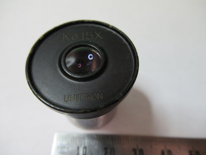 Antique Unitron Ke15X Ocular Eyepiece Optic Microscope Part