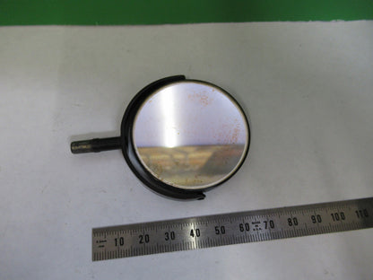 ANTIQUE BAUSCH LOMB MIRROR ASSEMBLY MICROSCOPE PART AS PICTURED X9-B-73