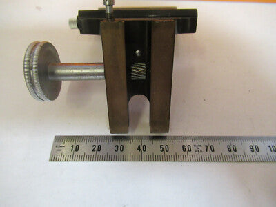 Antique Bausch & Lomb Pol Brass Holder Condenser Microscope