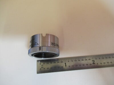 Reichert Austria Polarizer Lens Microscope Part