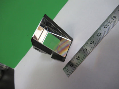 Bausch & Lomb Mounted Glass Prism Optics Microscope Part