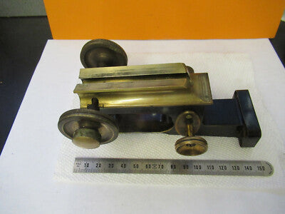Antique Carl Zeiss AG Brass limb frame Rare Microscope Part