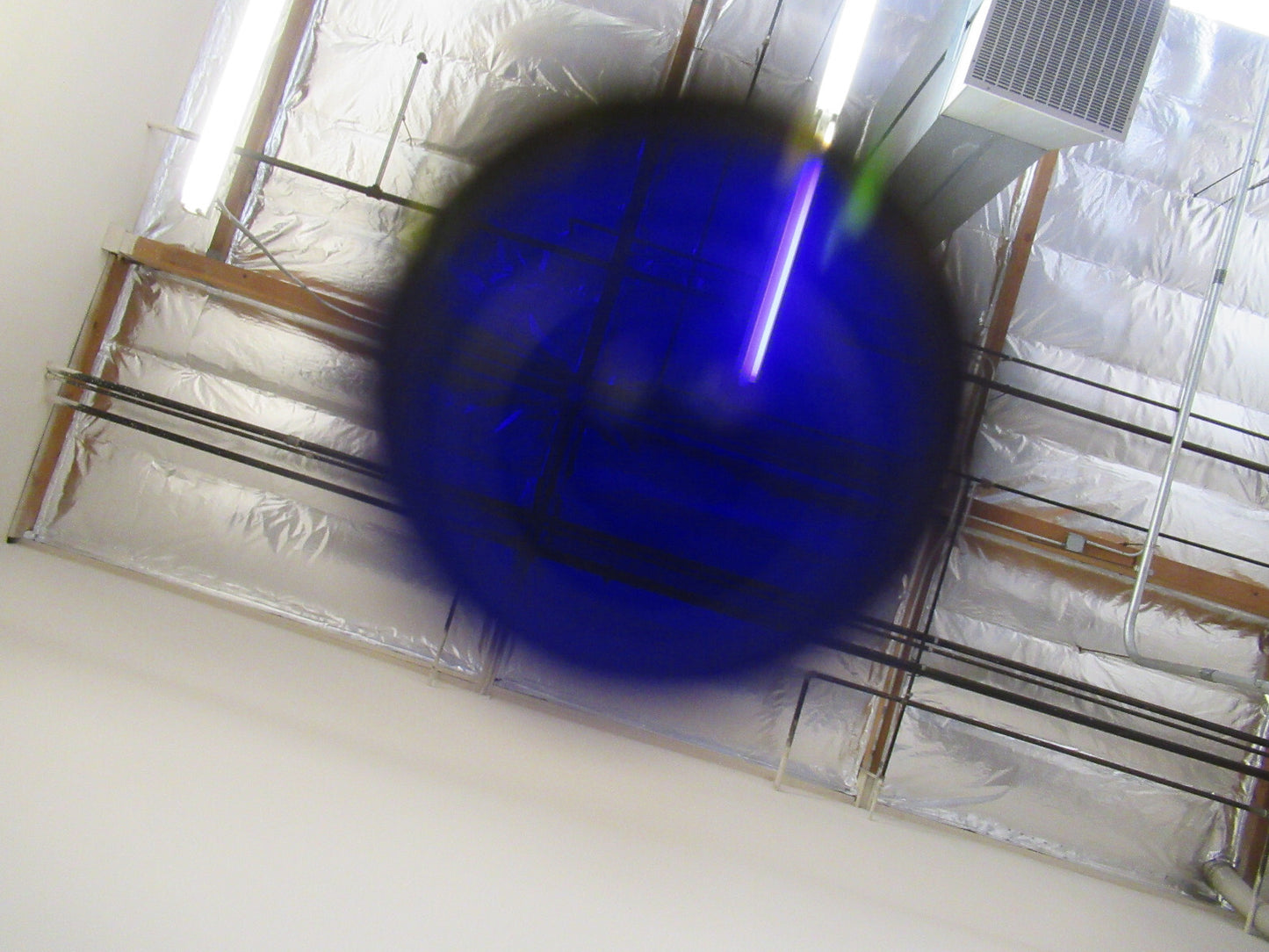 OPTICAL LENS FILTER BLUE 4500 nm LASER OPTICS AS PICTURED X7-A-46