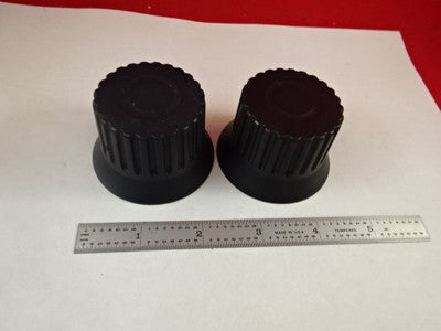 MICROSCOPE PART LEICA DMRXA PLASTIC KNOBS AS IS B#J2-B-03