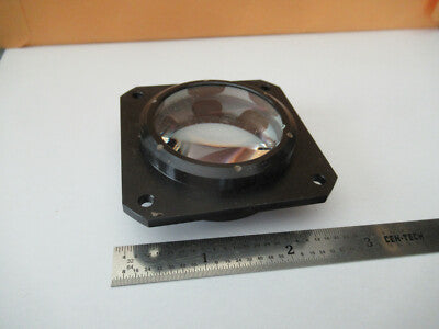 OPTICAL LARGE MOUNTED LENS MIL SPEC PRO LASER OPTICS AS PICTURED &F2-A-202