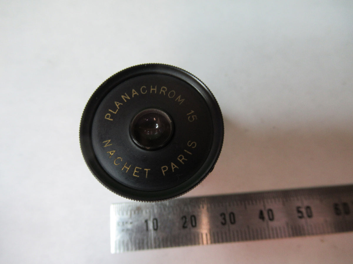 Antique Nachet Paris 15 Eyepiece Ocular Lens Microscope Part