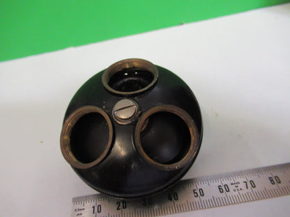 ANTIQUE NOSEPIECE AO SPENCER MICROSCOPE PART AS PICTURED U9-A-36