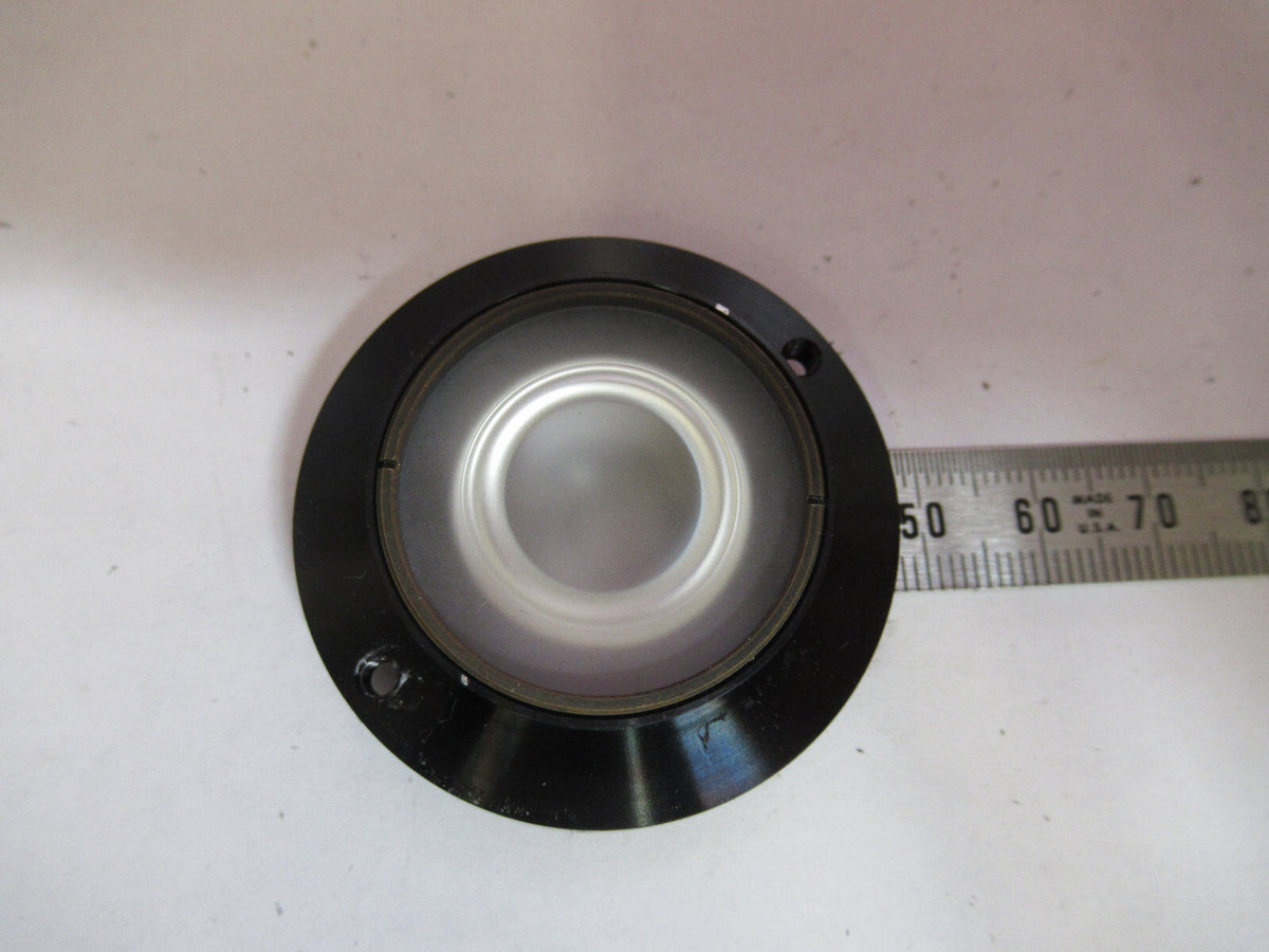 MEIJI JAPAN DIFFUSER WEIRD LENS MICROSCOPE PART AS PICTURED X8-B-36