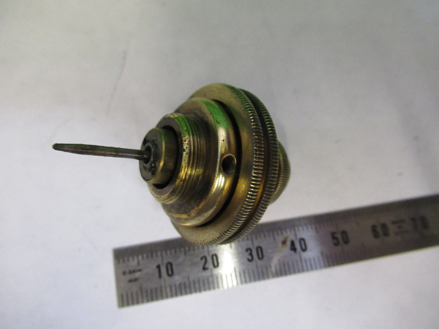 BRASS SPENCER ANTIQUE SPRING ADJUST MICROSCOPE PART AS PICTURED G8-A-18