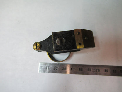ANTIQUE BRASS NACHET PARIS PROJECTION PRISM ASSEMBLY MICROSCOPE PART X2-A-14