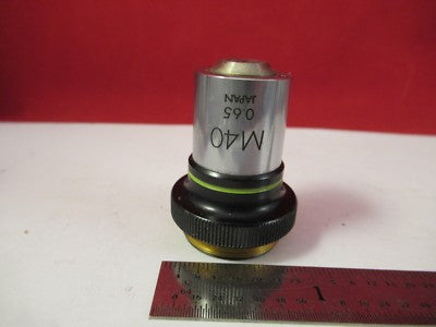 Olympus Japan Objective M40 40X Microscope Part Optics