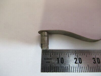 ANTIQUE BAUSCH LOMB RARE STAGE CLIP HOLDER  MICROSCOPE PART AS PICTURE #vB7-A-03