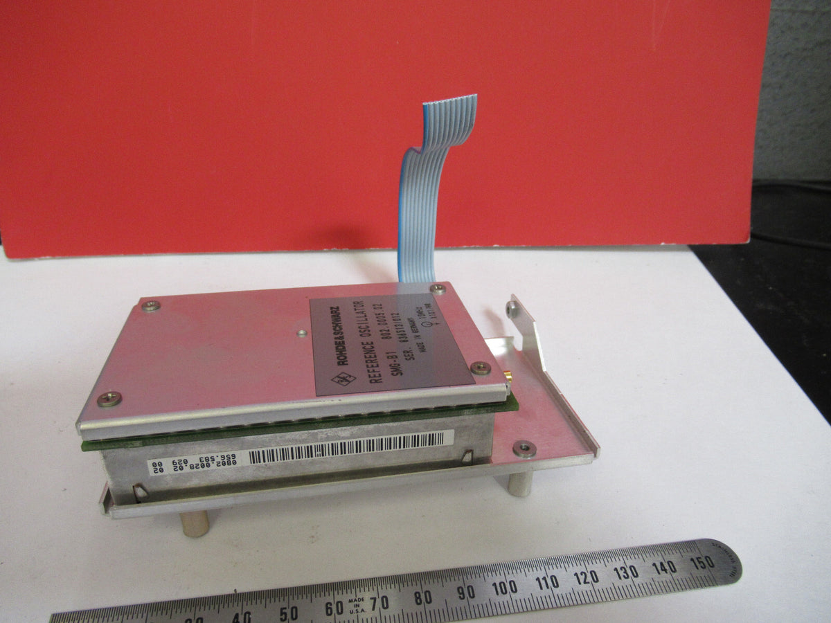 ROHDE SCHWARZ SMG QUARTZ HIGH PRECISION OSCILLATOR TIME BASE Y5-A-63