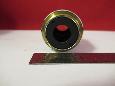OLYMPUS JAPAN OBJECTIVE MSPLAN 5X MICROSCOPE PART OPTICS AS PICTURED &75-B-12