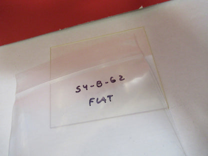 OPTICAL FLAT BK7 PLATE GLASS WINDOW OPTICS S4-B-62