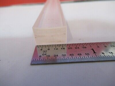 OPTICAL RECTANGULAR GLASS LENS PLANO CONCAVE OPTICS AS PICTURED &3-FT-X17