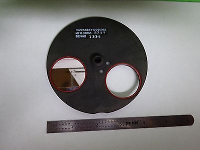 OPTICAL FILTER WHEEL INFRARED / VISIBLE MIL SPEC LASER OPTICS AS IS BIN#72-B-01