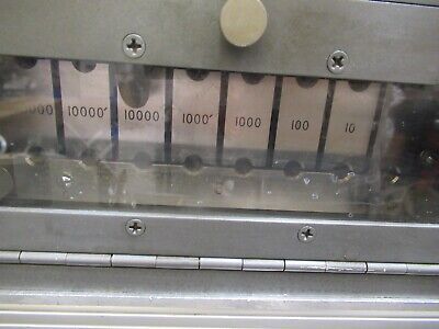 LEEDS & NORTHRUP GUARDED WHEATSTONE BRIDGE 4232-B RESISTANCE AS PICTURED &TC-4