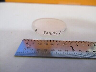 SPECTRA PHYSICS OPTICAL COATED FUSED SILICA LENS AS PICTURED &8M-A-84