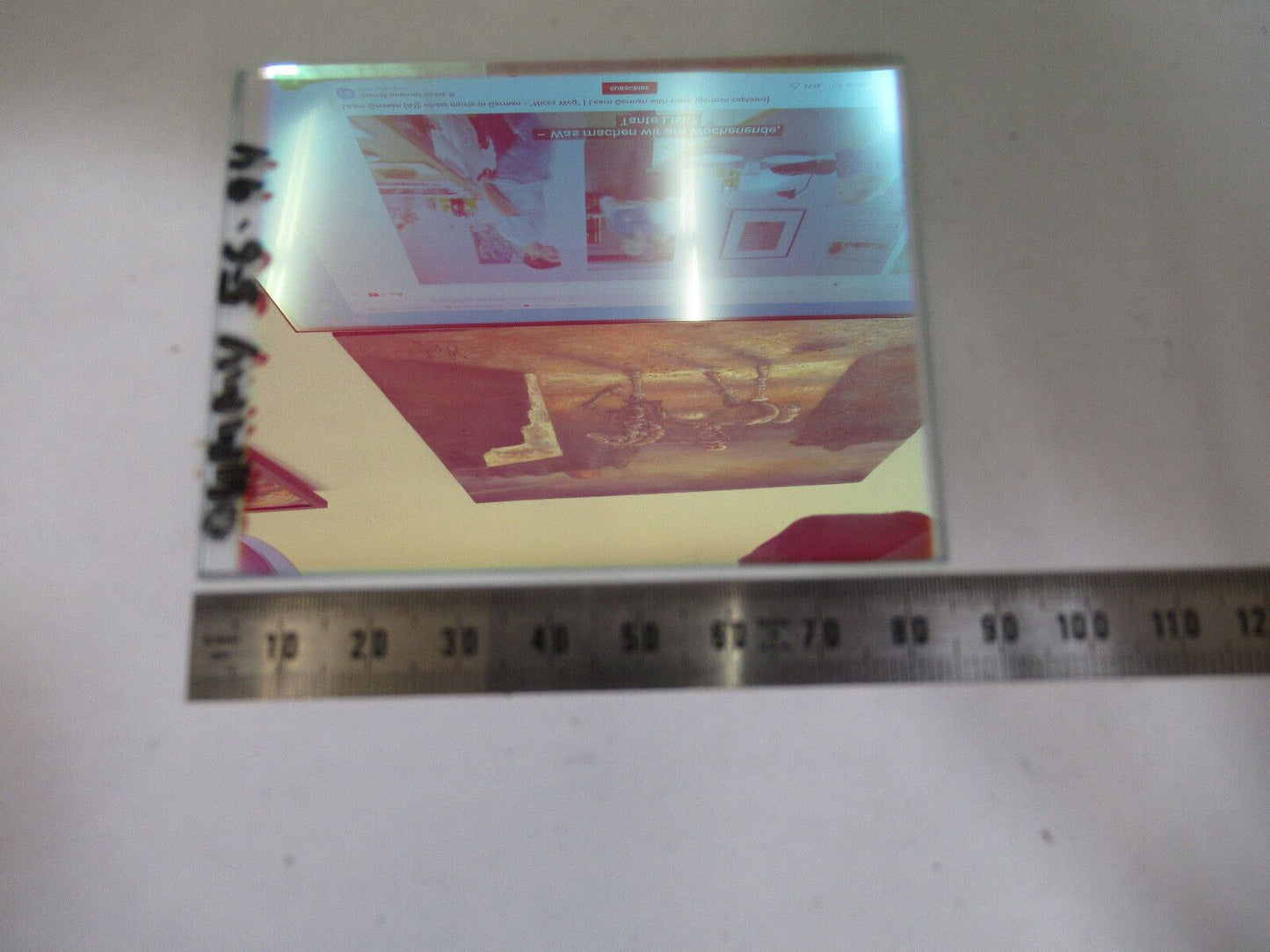 Mit optischem Glas beschichtetes dichroitisches Laseroptik wie abgebildet &amp;Z8-A-68 