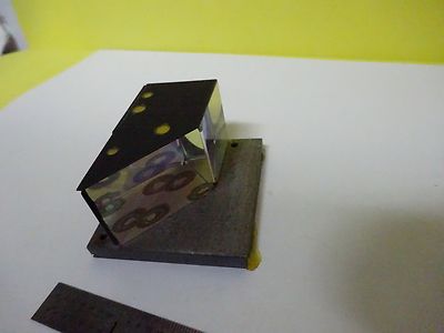 MIKROSKOPTEIL LEITZ GERMANY MOUNTED PRISM OPTICS AS IS BIN#W6-12