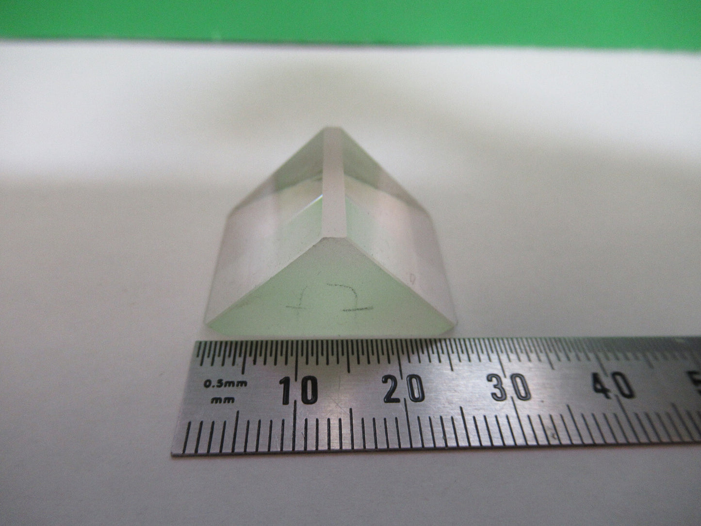 Bausch & Lomb Glass Prism Optics Microscope Optical Part