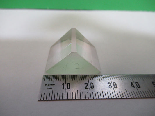 Bausch & Lomb Glass Prism Optics Microscope Optical Part