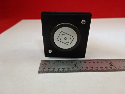 MICROSCOPE PART PHOTO RETICLE REICHERT AUSTRIA OPTICS AS IS B#C5-H-30