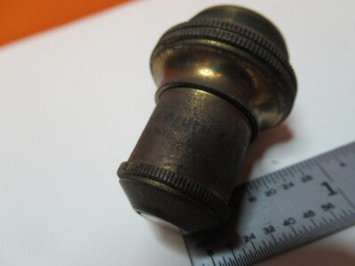 Antique Bausch & Lomb Brass Objective 2/3 Microscope Part