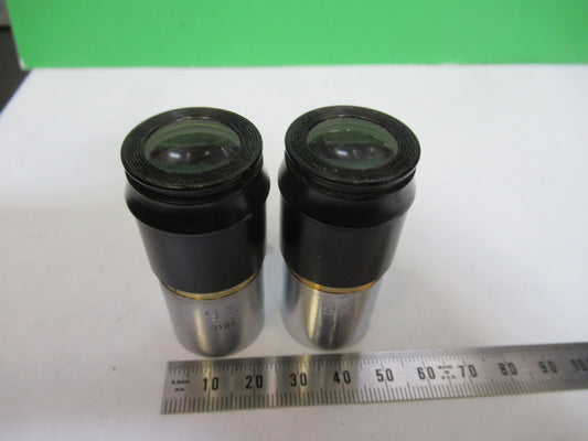 Antique Spencer Lens Co. Pair Eyepiece 9X Optics Microscope Part